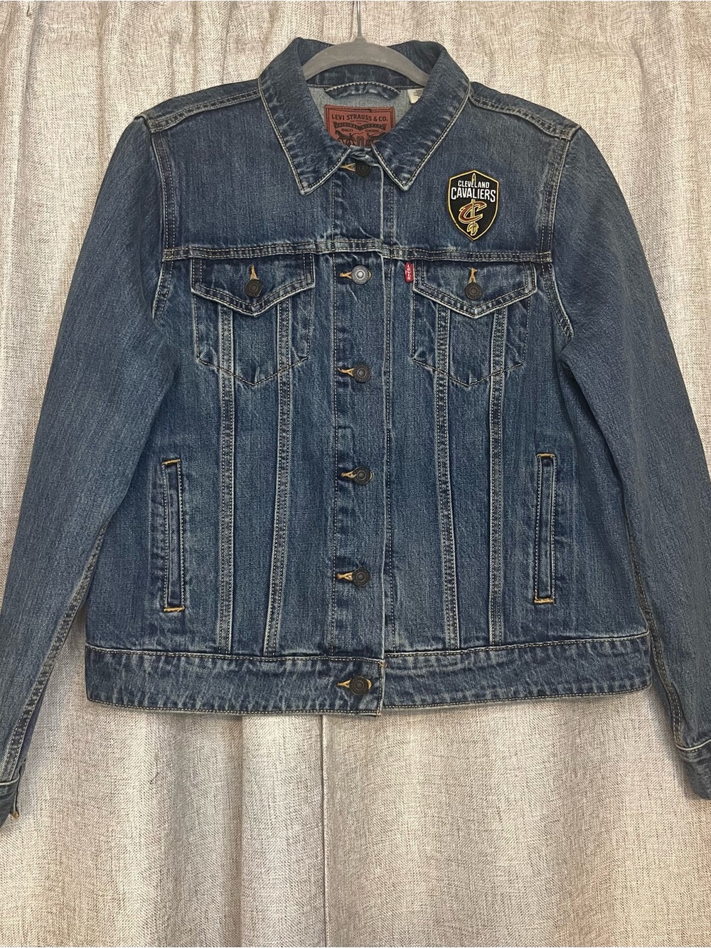 Levi's x NBA Cleveland Cavaliers Denim Trucker Jacket